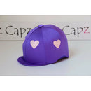 Capz Motif Cap Cover Lycra Heartz - Jalex Pet Products