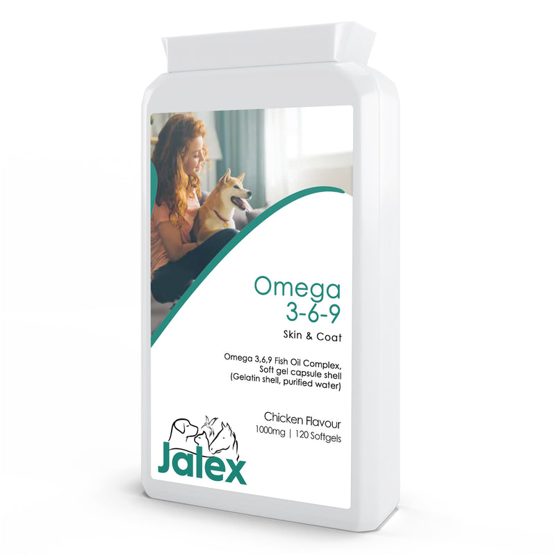 Omega 3-6-9 Skin & Coat Pet Supplement