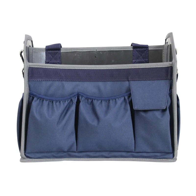 Hy Equestrian Accessories Grooming Bag - Navy/Grey - One Size