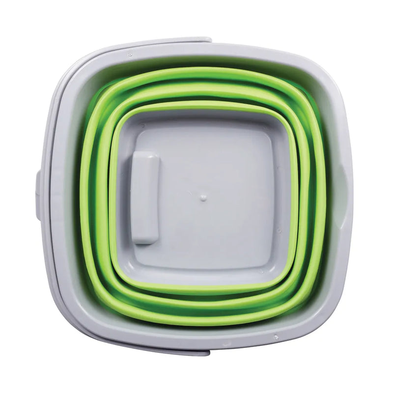 Eazitools Fold Away Bucket by Hy Equestrian - Lime Green