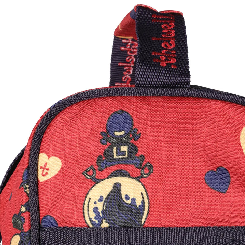 Hy Equestrian Thelwell Collection Balancing Act Boot Bag - Red/Navy