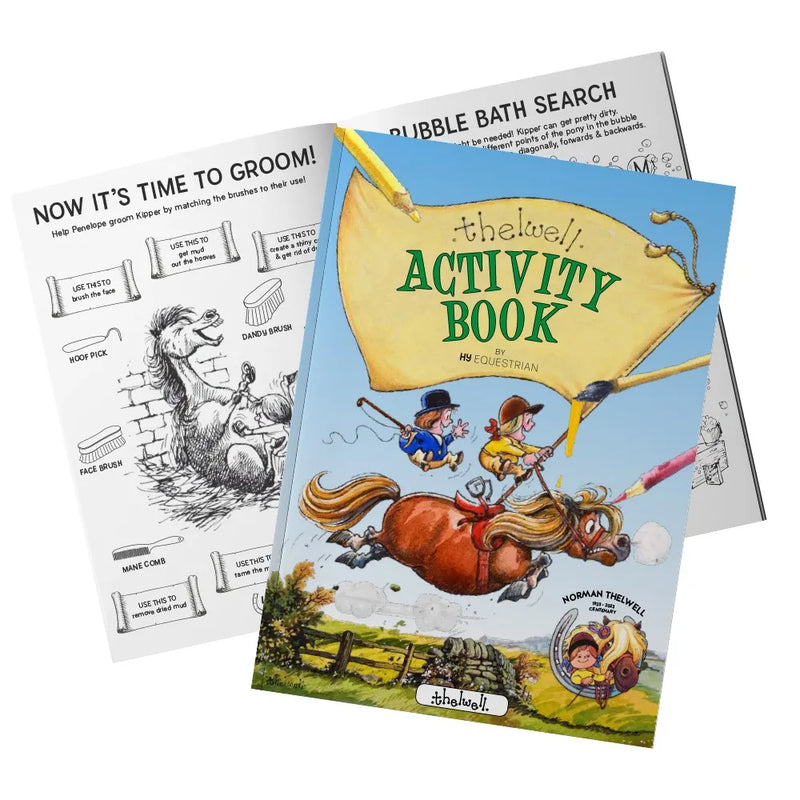 Hy Equestrian Thelwell Collection Activity Book - A4