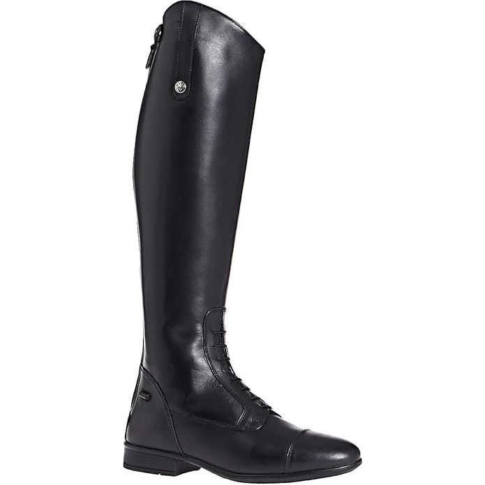Mark Todd Long Leather Field Boots Black - EU 41