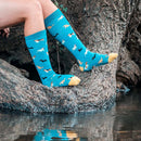  Bartleby Funky Welly Socks Ladies Doggy Diva - Size 4 - 8