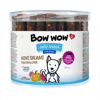 Bow Wow Mini Salami Poultry & Liver 20g Sticks