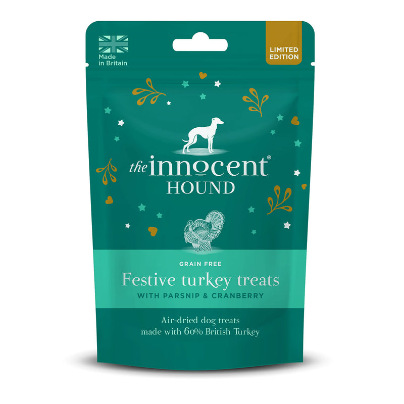 The Innocent Hound Festive Turkey Treats - 70 Gm