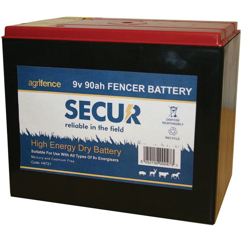 Agrifence 9v-90Ah Dry Battery (H4721)