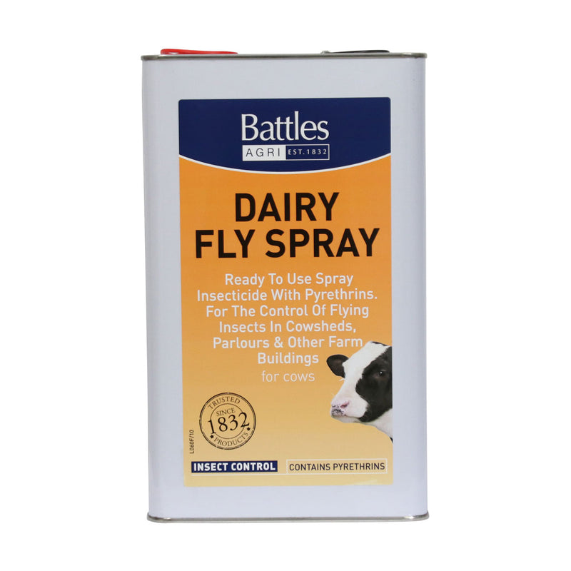Battles Dairy Fly Spray - 4.5 litre