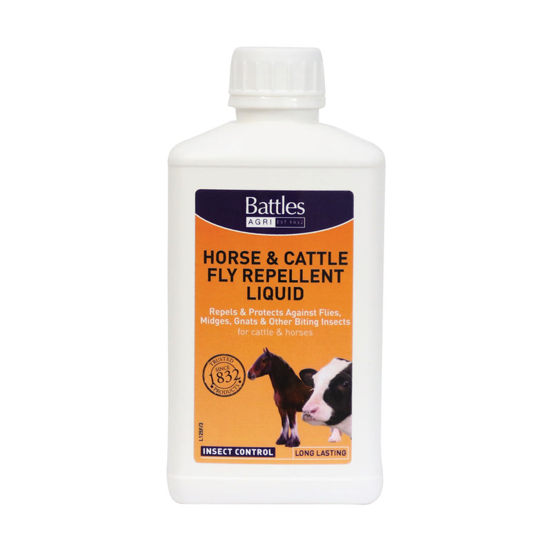 Battles Horse & Cattle Fly Repellent Liquid