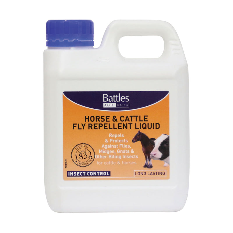 Battles Horse & Cattle Fly Repellent Liquid