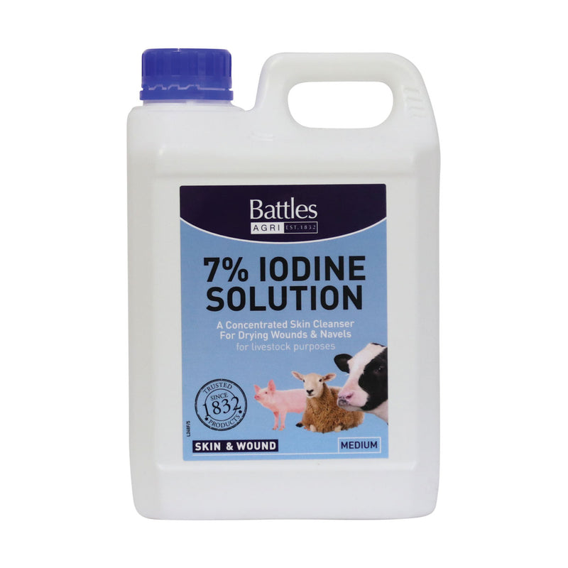 Battles 7% Strong Iodine Solution