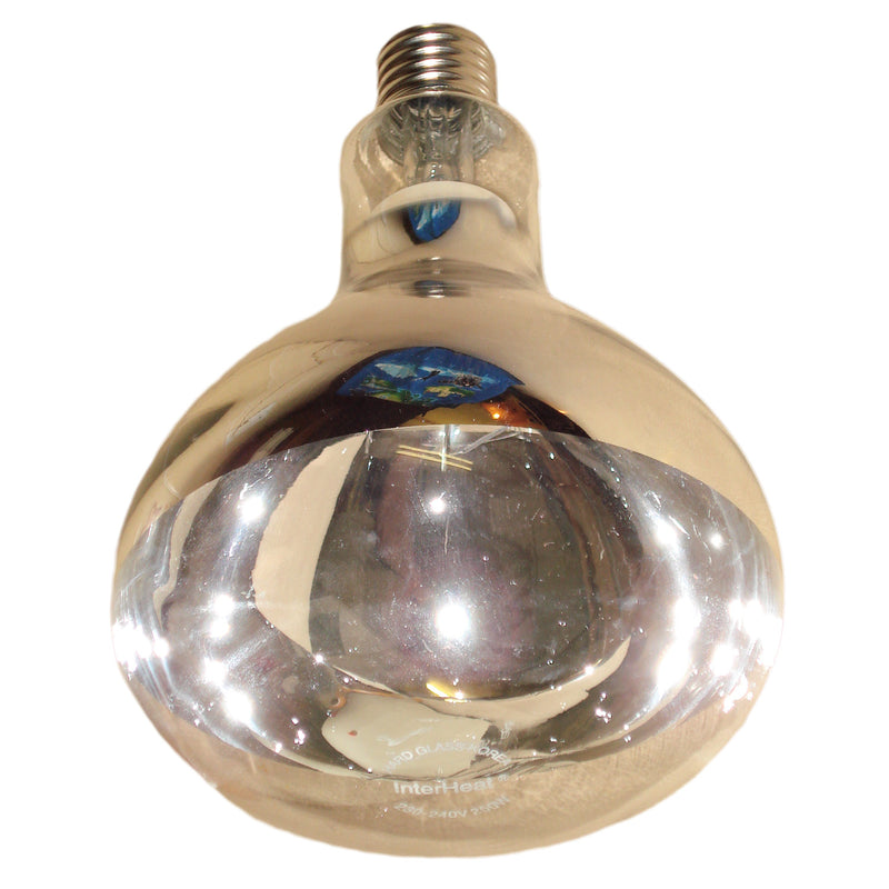 Intelec Hard Glass Infra-Red Heat Bulb Clear - 150W