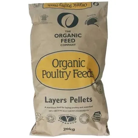 Allen & Page Organic Poultry Layers Pellets + Omega 3 20kg - Jalex Pet Products 