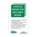Animal Medicine Record Book - Jalex Pet Products  Animal Medicine Record Book