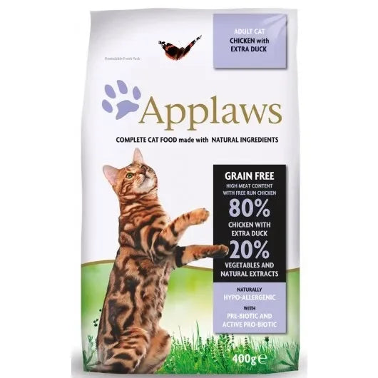 Applaws Cat Dry Chicken With Extra Duck - Jalex Pet Products 