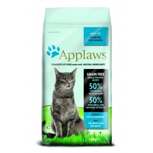 Applaws Cat Dry Ocean Fish With Salmon - 350G - Jalex Pet Products 