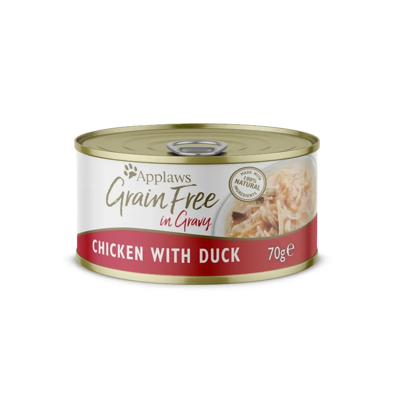Applaws GF Cat Food Chicken with Duck in Gravy - 70g - Jalex Pet Products 