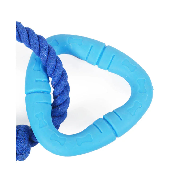 Battersea Rope and TPR Triangle - Jalex Pet Products 