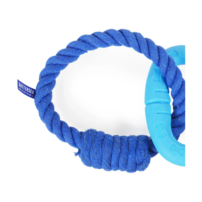 Battersea Rope and TPR Triangle - Jalex Pet Products 