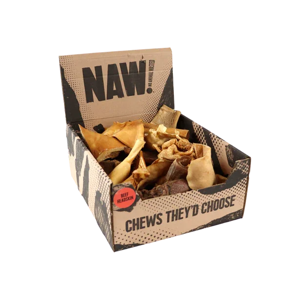 Beef Head Skin Natural (1.5kg) - Jalex Pet Products 