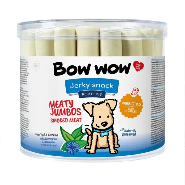 Bow Wow Meaty Jumbos Smoked Meat 40g - Jalex Pet Products 