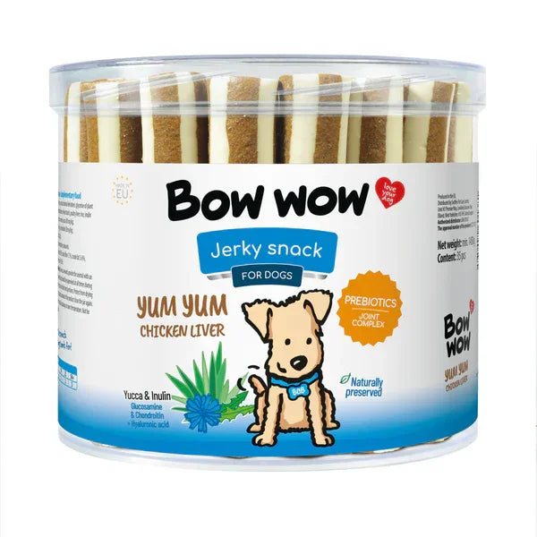 Bow Wow Yum Yum Chicken Liver 44g - Jalex Pet Products 