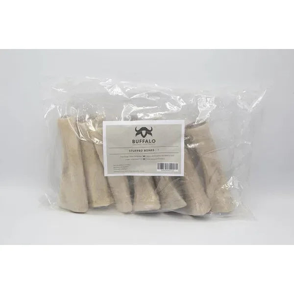 Buffalo Stuffed Bones - Jalex Pet Products 