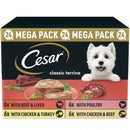 CESAR Classic Terrine Adult Wet Dog Food Trays Mixed in Loaf 24 x 150g - Jalex Pet Products 