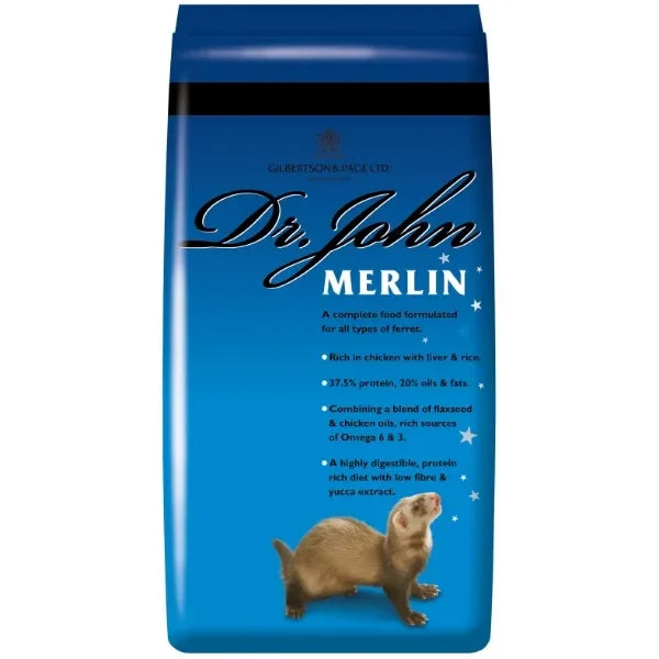 Dr John Merlin Ferret Food 2kg - Jalex Pet Products 