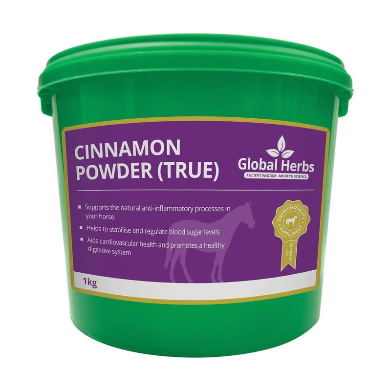 Global Herbs Cinnamon Powder (True) - 1 Kg - Jalex Pet Products 