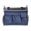 Hy Equestrian Accessories Grooming Bag - Navy/Grey - One Size - Jalex Pet Products 