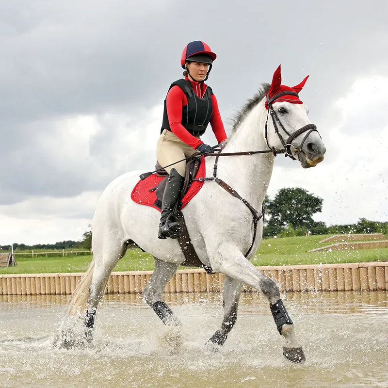 Hy Equestrian Armoured Guard Event Plus Front Boots - Black - Jalex Pet Products 