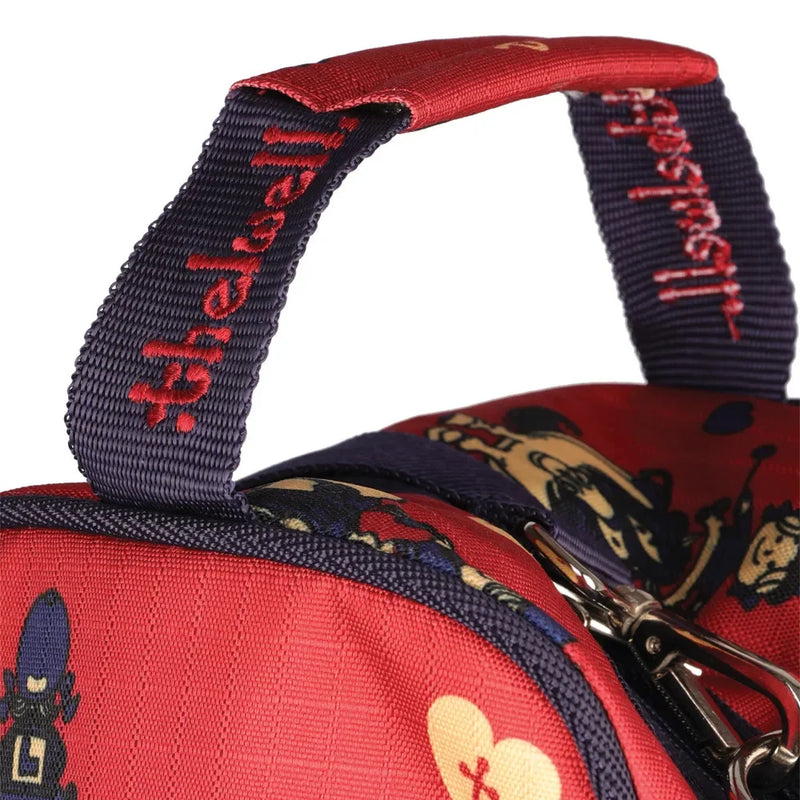 Hy Equestrian Thelwell Collection Balancing Act Boot Bag - Red/Navy - Jalex Pet Products 