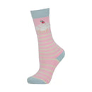 hyfashion cupcake socks (pack of 3) blue tint/pink icing - Jalex Pet Products  hyfashion cupcake socks (pack of 3) blue tint/pink icing