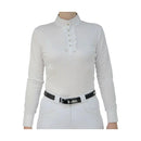 Hyfashion Katherine Ruffle Long Sleeved Show Shirt - White - Jalex Pet Products  Hyfashion Katherine Ruffle Long Sleeved Show Shirt - White