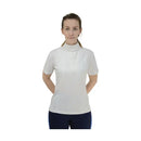 Hyfashion Ladies Downham Short Sleeved Stock Shirt - White - Jalex Pet Products  Hyfashion Ladies Downham Short Sleeved Stock Shirt - White