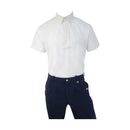 Hyfashion Men's Hadleigh Short Sleeved Tie Shirt - White - Jalex Pet Products  Hyfashion Men's Hadleigh Short Sleeved Tie Shirt -  White