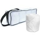JHL Dressage Bandages (Set of 4 Size 11cm x 3m) White - Jalex Pet Products  JHL Dressage Bandages (Set of 4 Size 11cm x 3m) White