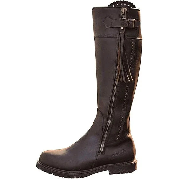 Mark Todd Adult Tall Boots Standard, Cognac, Size 38 - Jalex Pet Products 