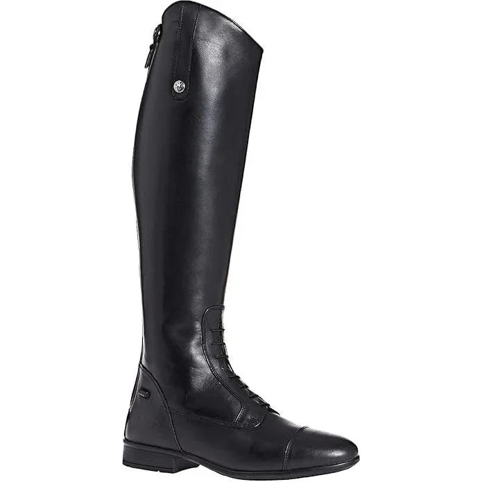 Mark Todd Long Leather Field Boots Black - EU 41 - Jalex Pet Products 