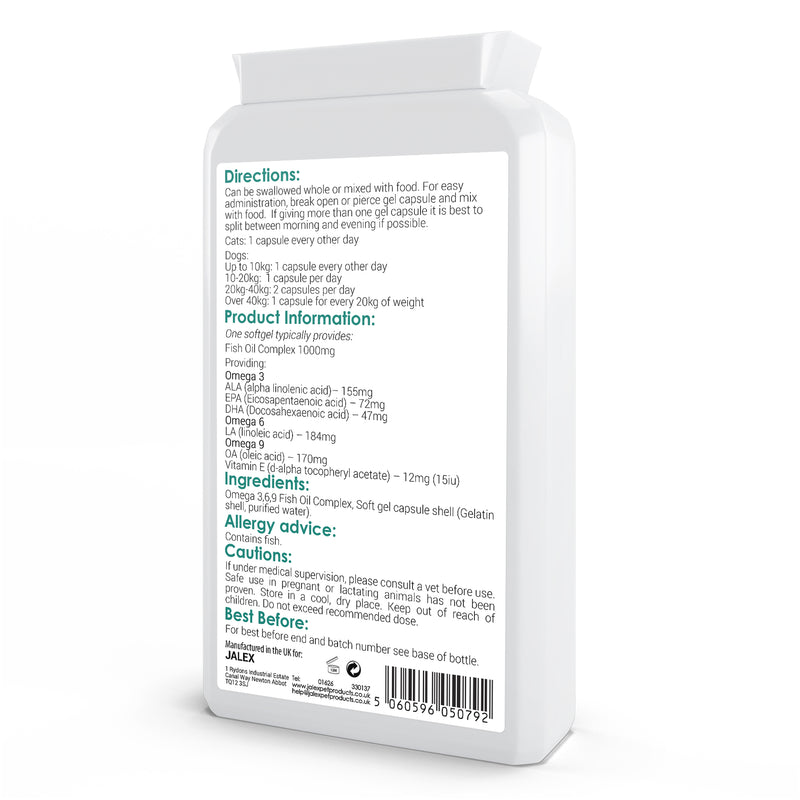Omega 3-6-9 - Jalex Pet Products 