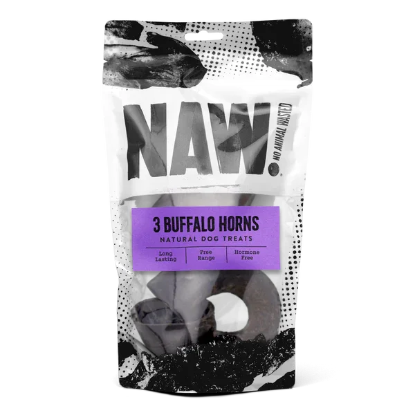 Pre-Packs Buffalo Horns (3) - Jalex Pet Products 