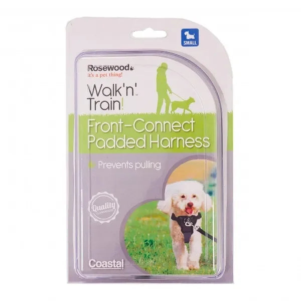 Rosewood Training Front-connect Padded Dog Harness Small - Jalex Pet Products 