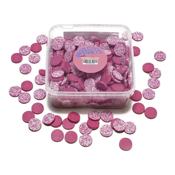 Mini Monster Chocs Strawberry 1kg