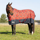 StormX Original 100 Turnout Rug - Thelwell Collection Balancing Act - Red/Navy - Jalex Pet Products 