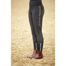 Supreme Products Active Show Rider Leggings - Black/Gold - X Small - Jalex Pet Products  Supreme Products Active Show Rider Leggings - Black/Gold - X Small