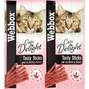 Webbox Cat Sticks Treats - 6 stick Packs - Jalex Pet Products  Webbox Cat Sticks Treats - 6 stick Packs