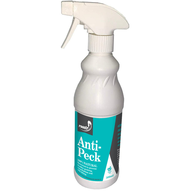 Roostr Anti Feather Pecking Spray - 500ML Bottle