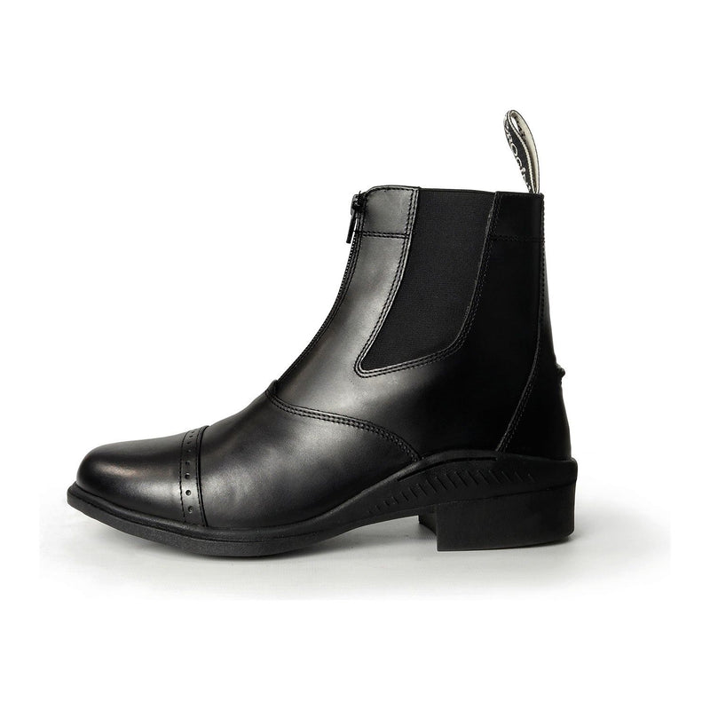 Brogini Tivoli Zipped Paddock Boots Adult Black