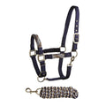 Bitz Soft Handle Two Tone Headcollar/Lead Rope